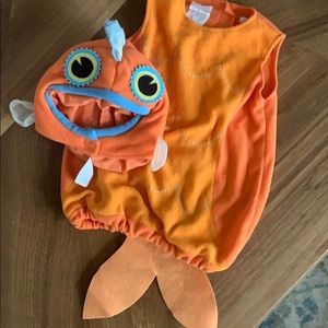 Pottery Barn kids Goldfish costume, size 12-24m